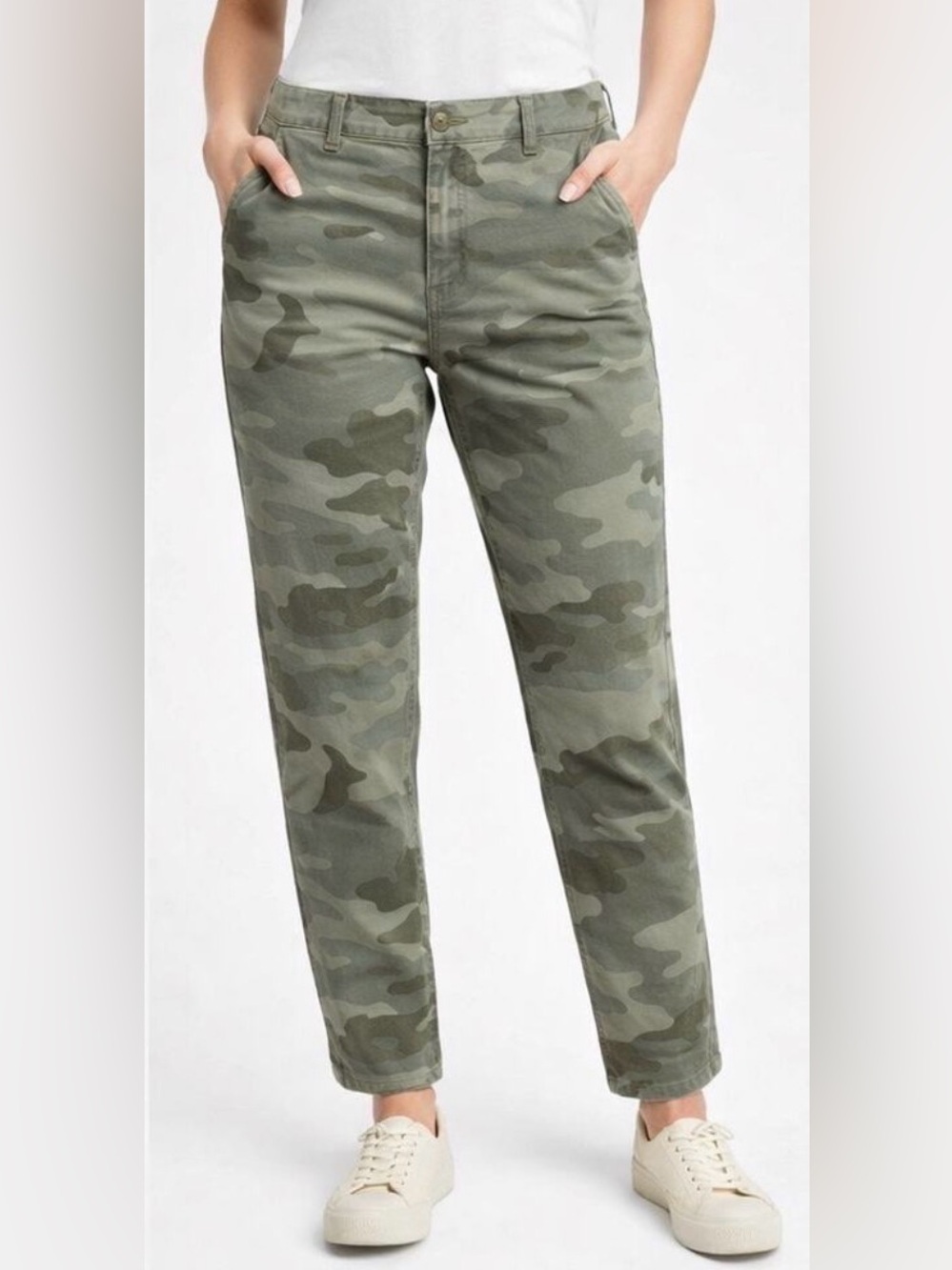 Chino camo pants
